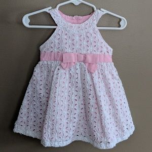 Eyelet Flower Girl, Easter, Special Occasion Dress